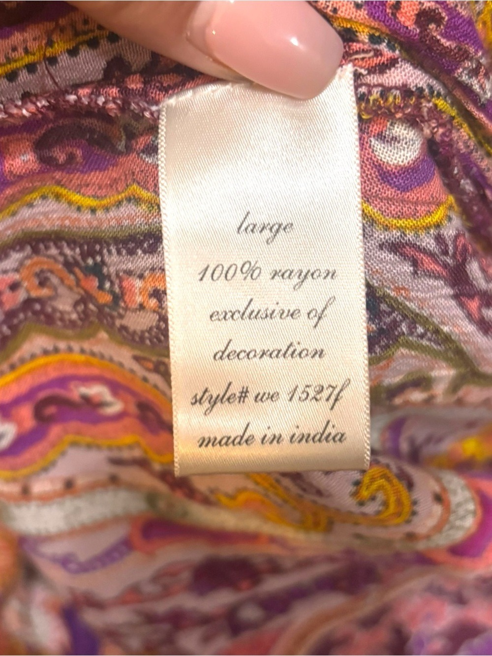 Mi Ami Francesca Paisley Halter Boho Maxi Dress Festival Hippie Large - Picture 8 of 9